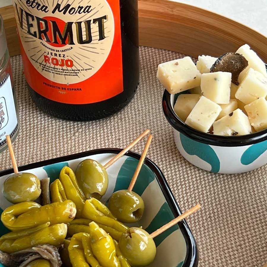 Vermut en bandeja