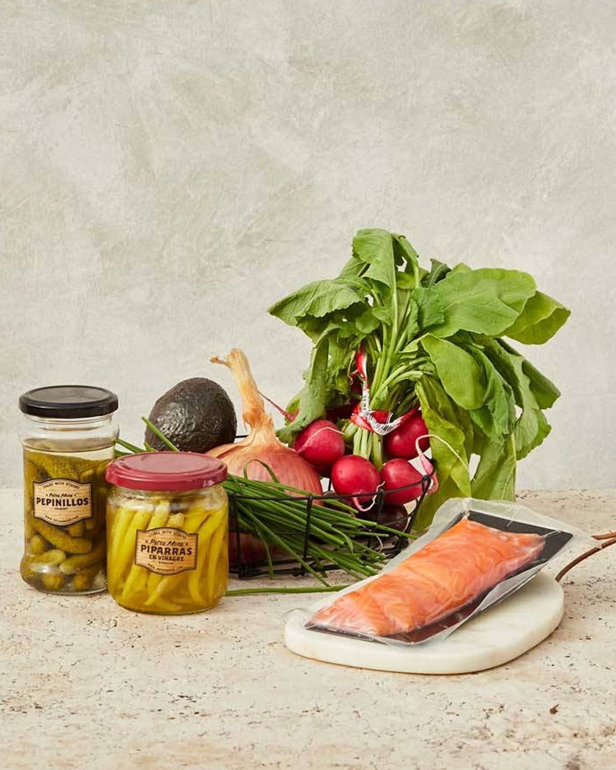 Tartar de salmón