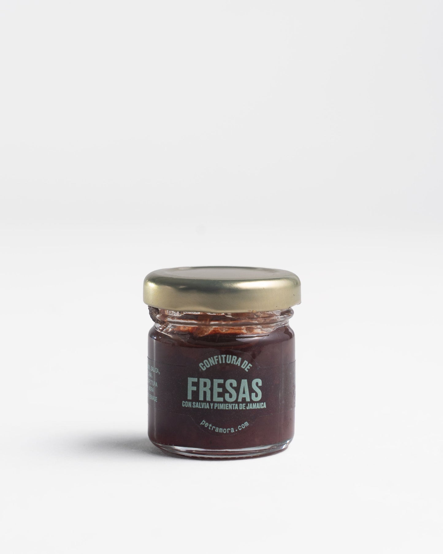 Confitura de fresa, salvia y pimienta de Jamaica