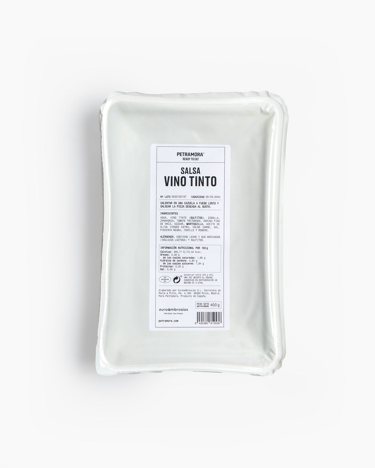 Salsa de carne al vino tinto