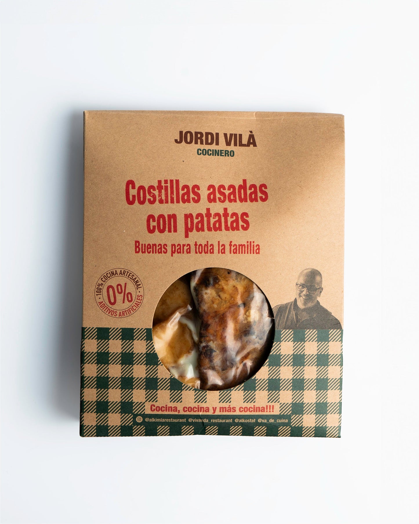 Costilla de cerdo rustida con patatas 360 g