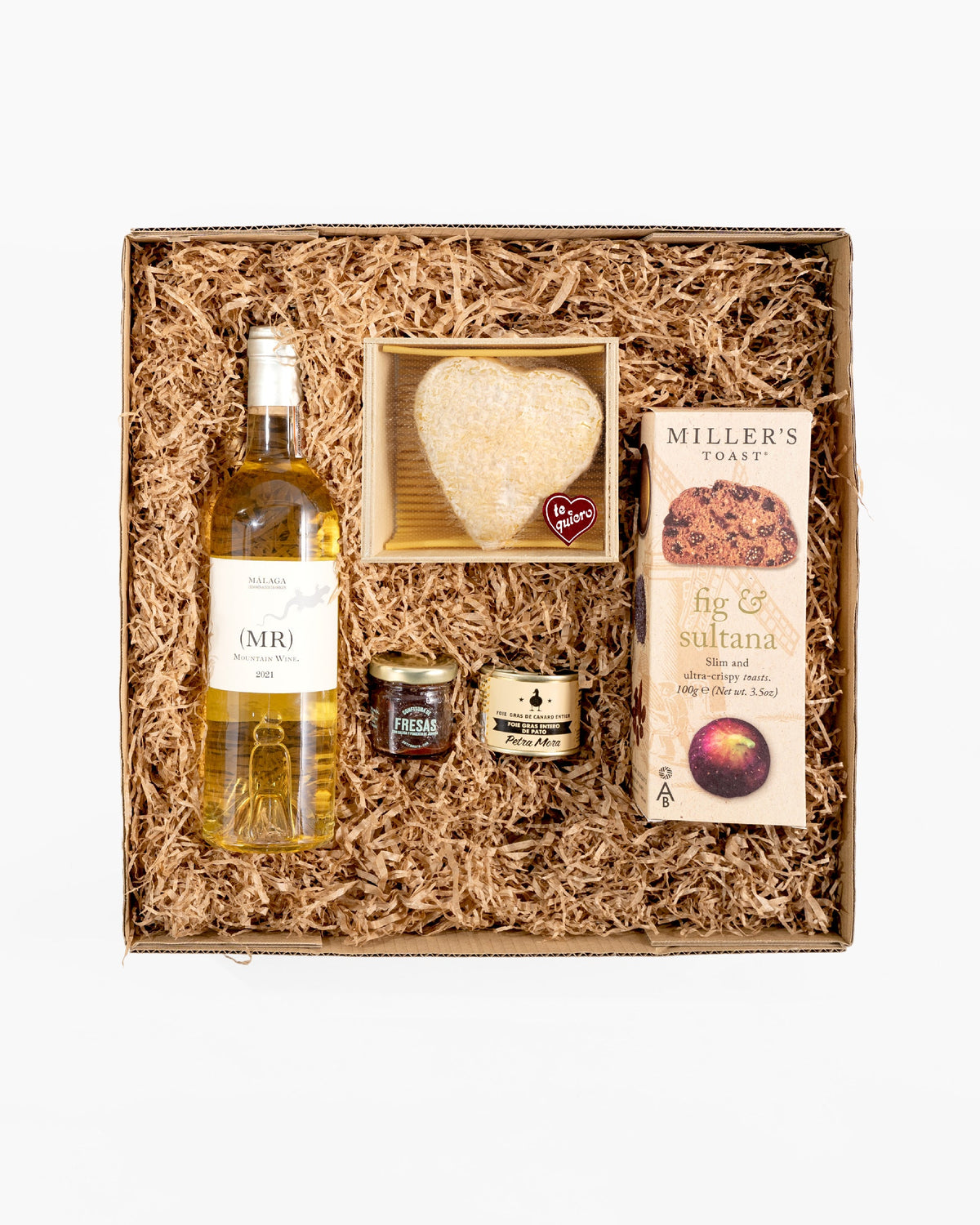 San Valentín con queso y foie