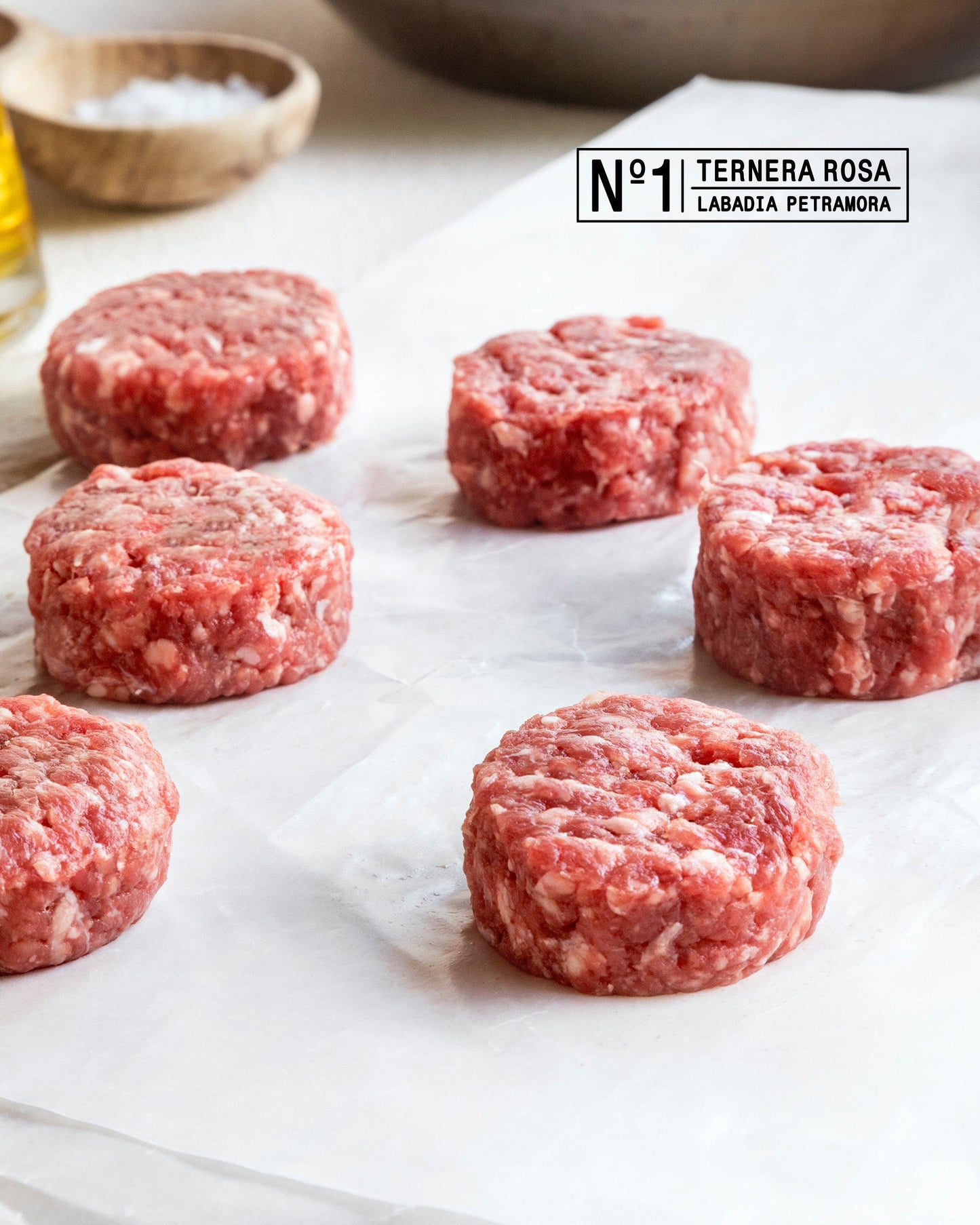 Mini hamburguesas de ternera Nº1 (8 uds.)