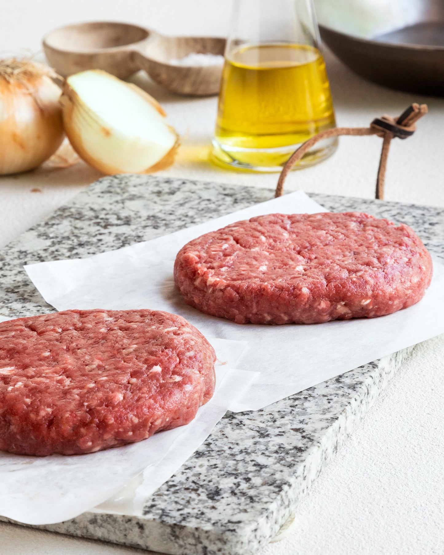 Hamburguesa de ternera Premium con cebolla (2 uds.)