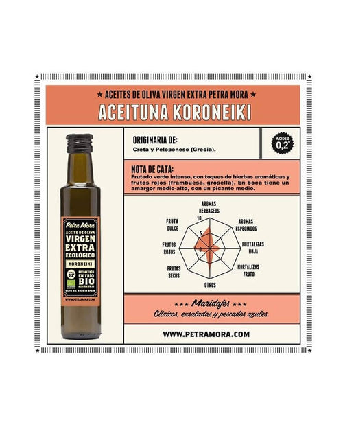Aceite oliva virgen ext.eco. koroneiki 250 ml