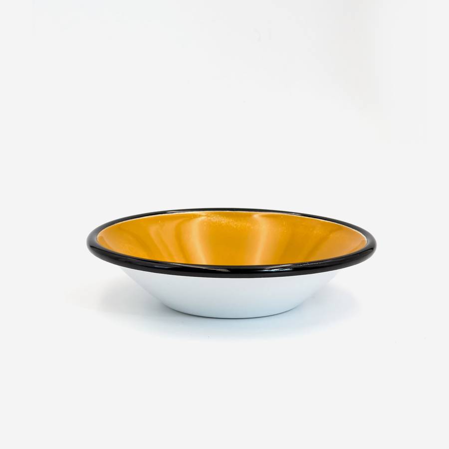 A Little Color Yellow Soup Bowl