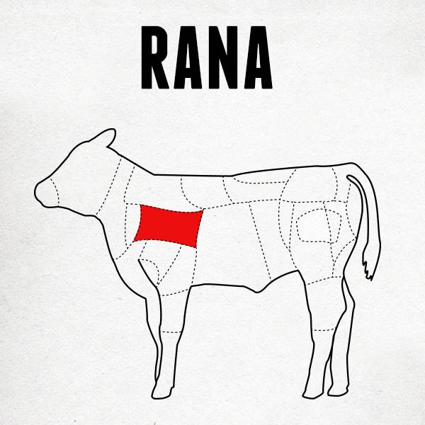 Rana de ternera