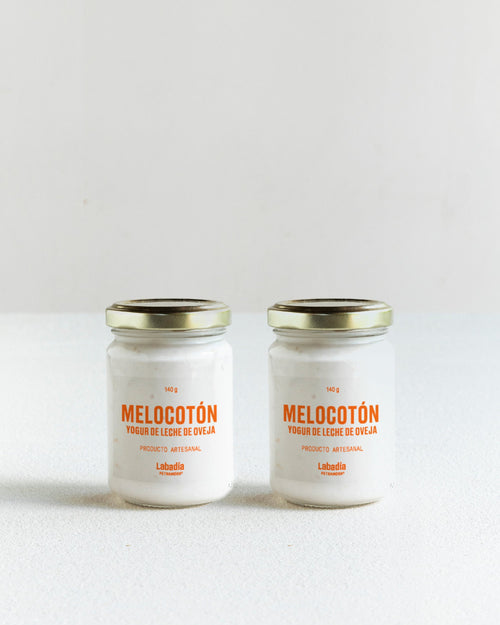 Yogur melocotón 140 g (2 uds.)