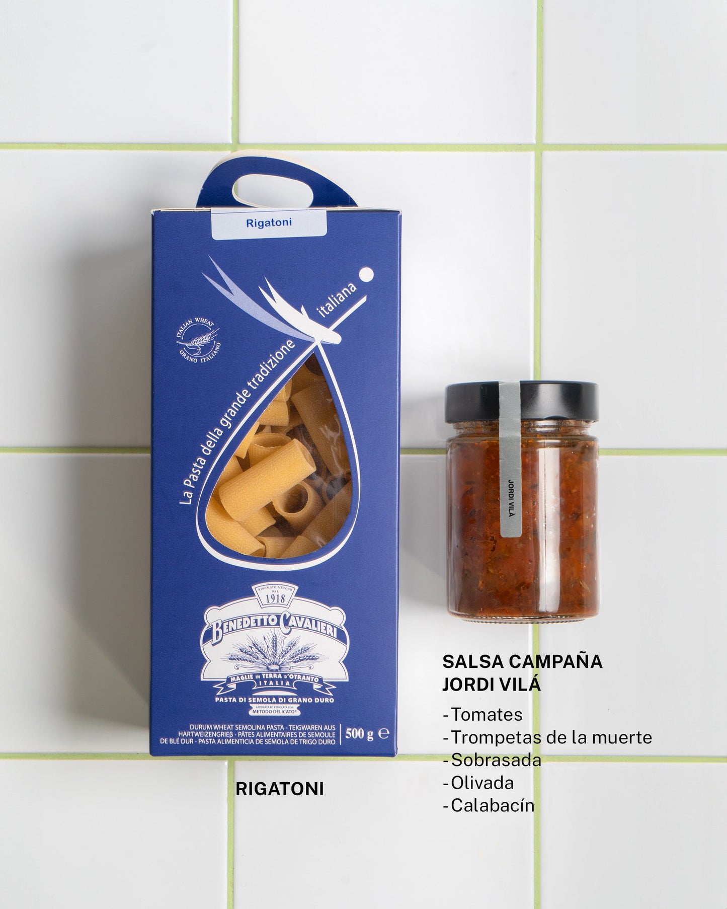 Kit rigatoni campaña