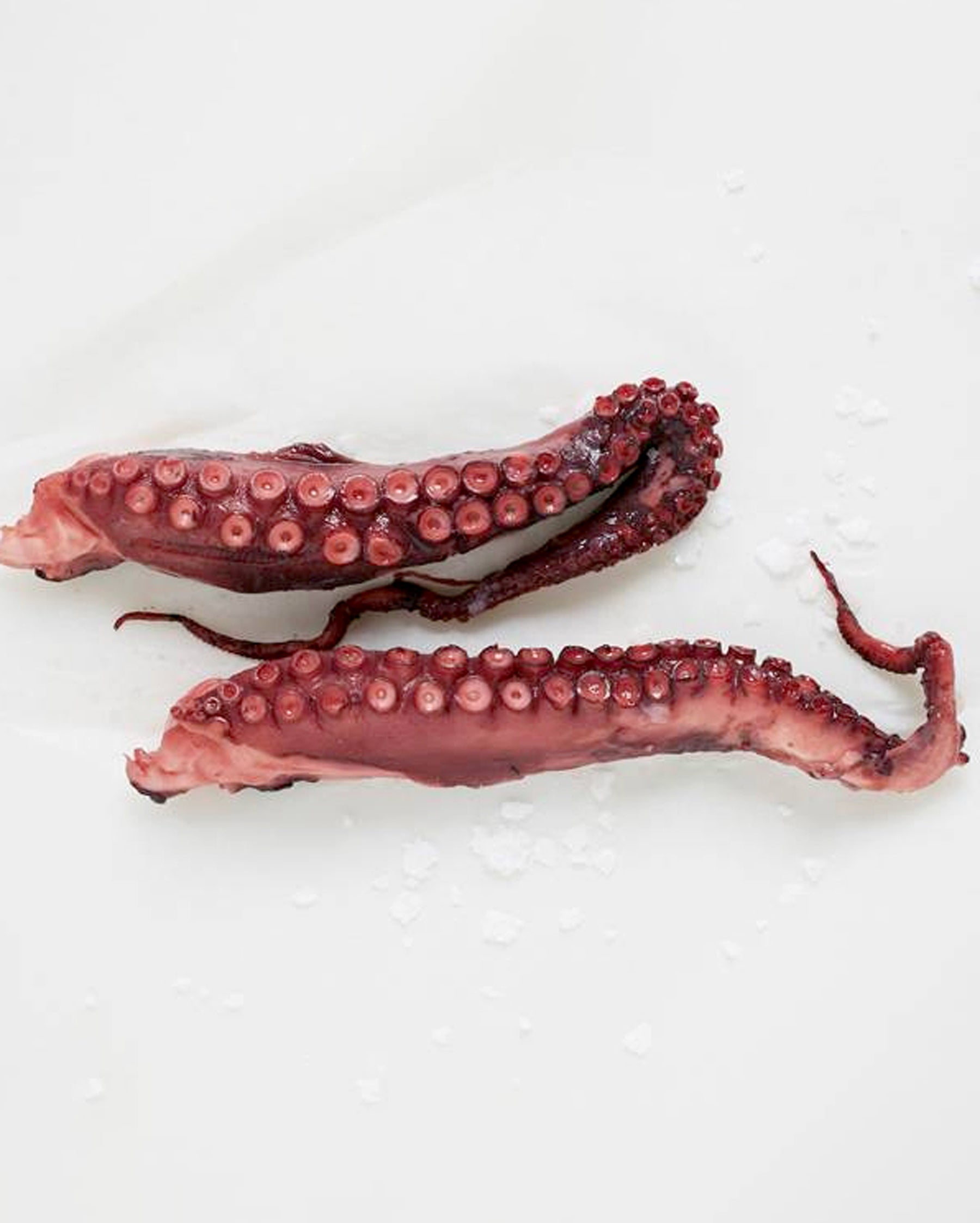 Patas de pulpo cocido al vapor