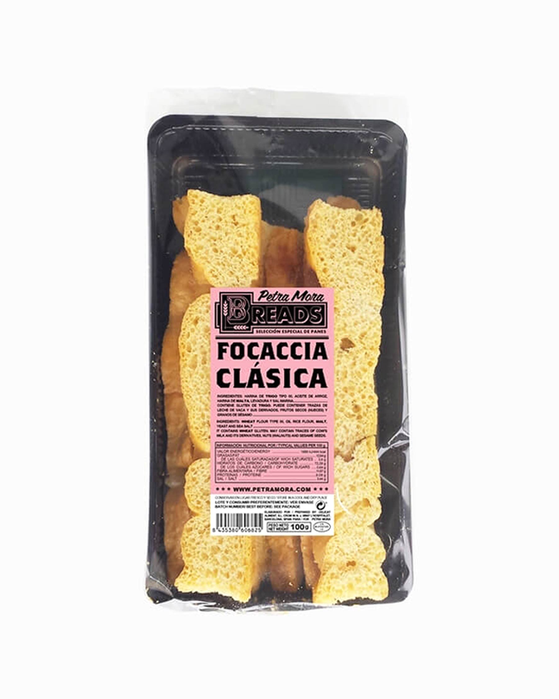 Focaccia clásica 100 g