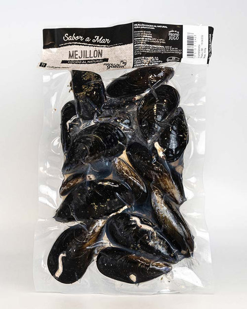 Mejillón gordo cocido en su jugo 500 g