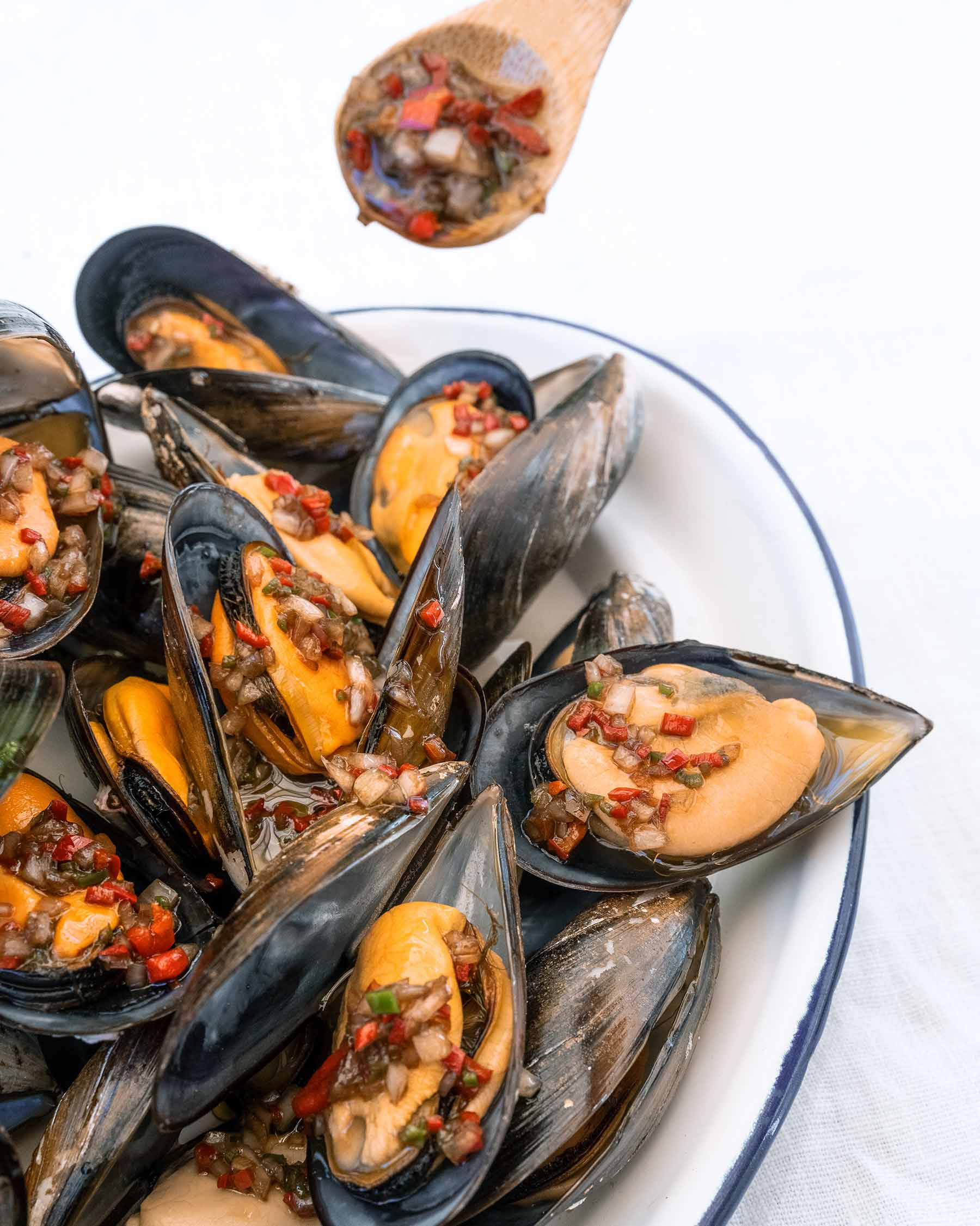 Mejillón gordo cocido en su jugo 500 g