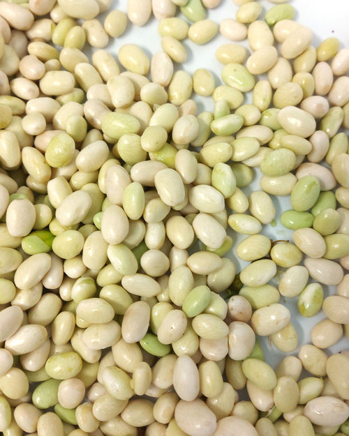 Pochas frescas peladas