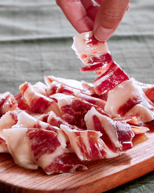 Jamón de bellota 50% Ibérico a cuchillo 100 g