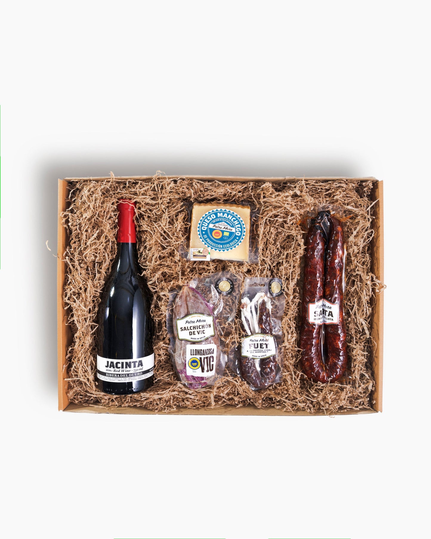 cesta regalo para San Valentín