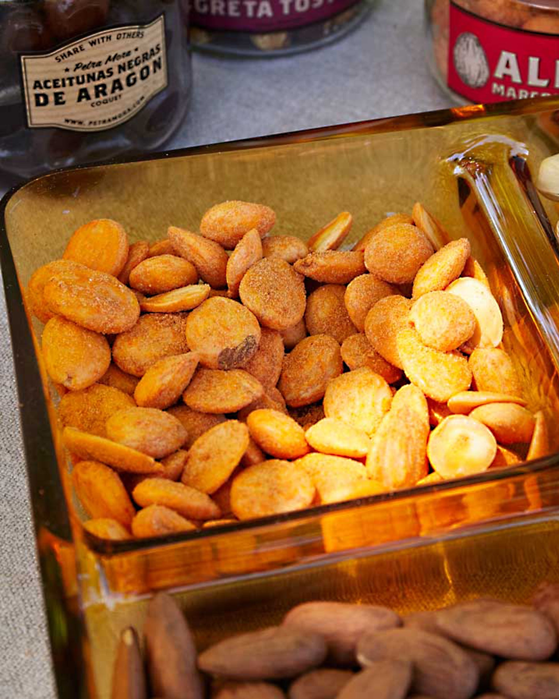 Almendra Marcona frita al pimentón