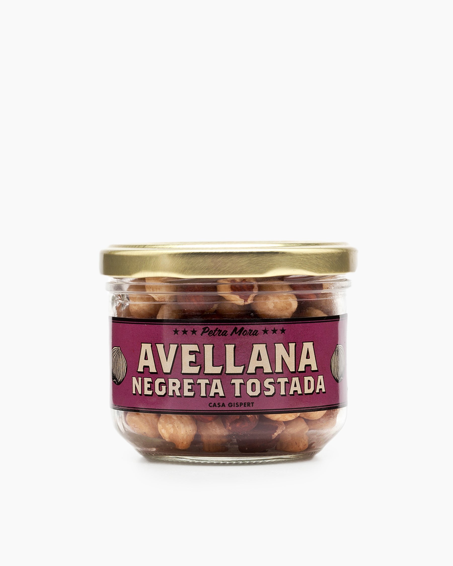 Avellana negreta tostada