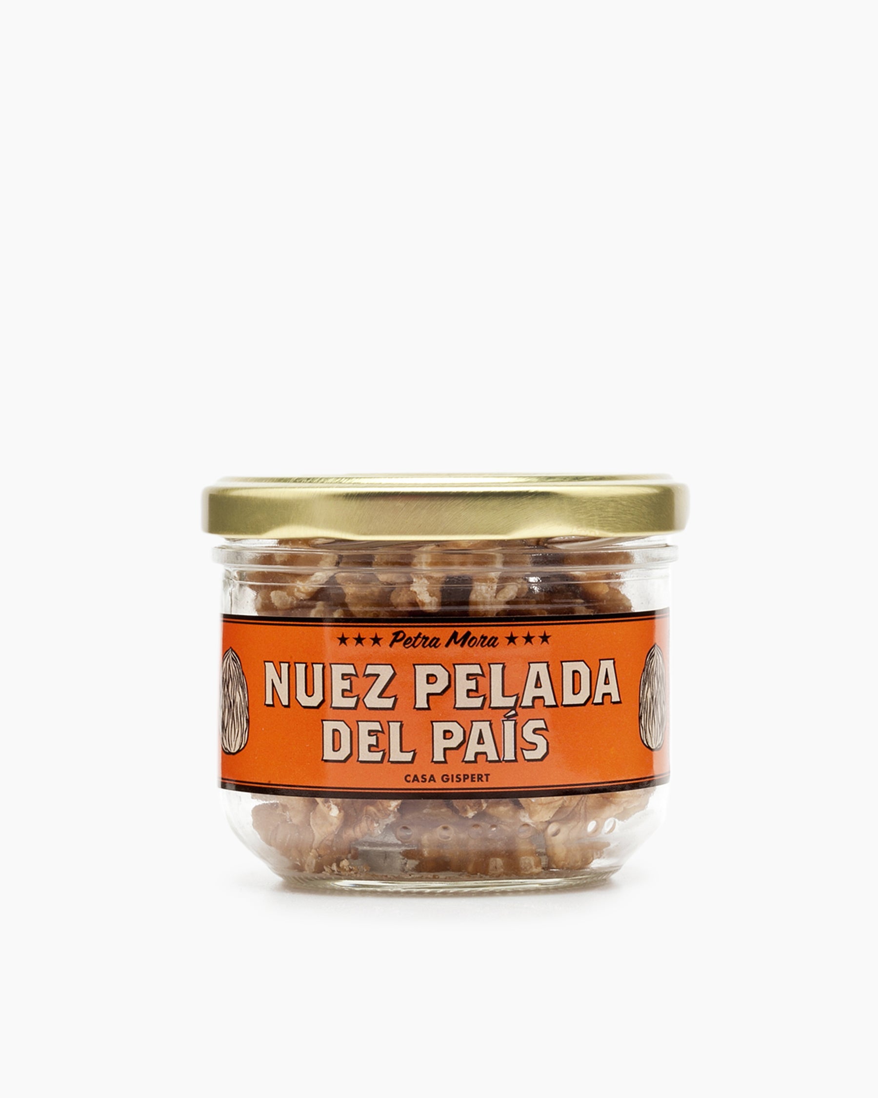 Nuez pelada del país