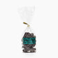 Palitos de jengibre cubiertos de chocolate negro