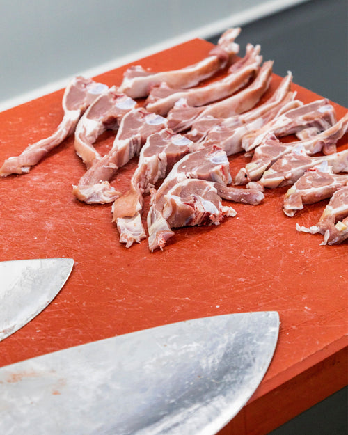 Chuletillas de cordero lechal - lechazo