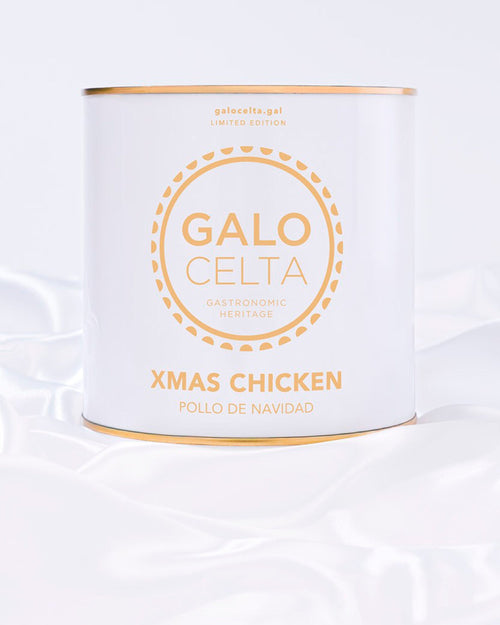 Lata Xmas Chicken Galo Celta 2,4 Kg. Pollo de navidad