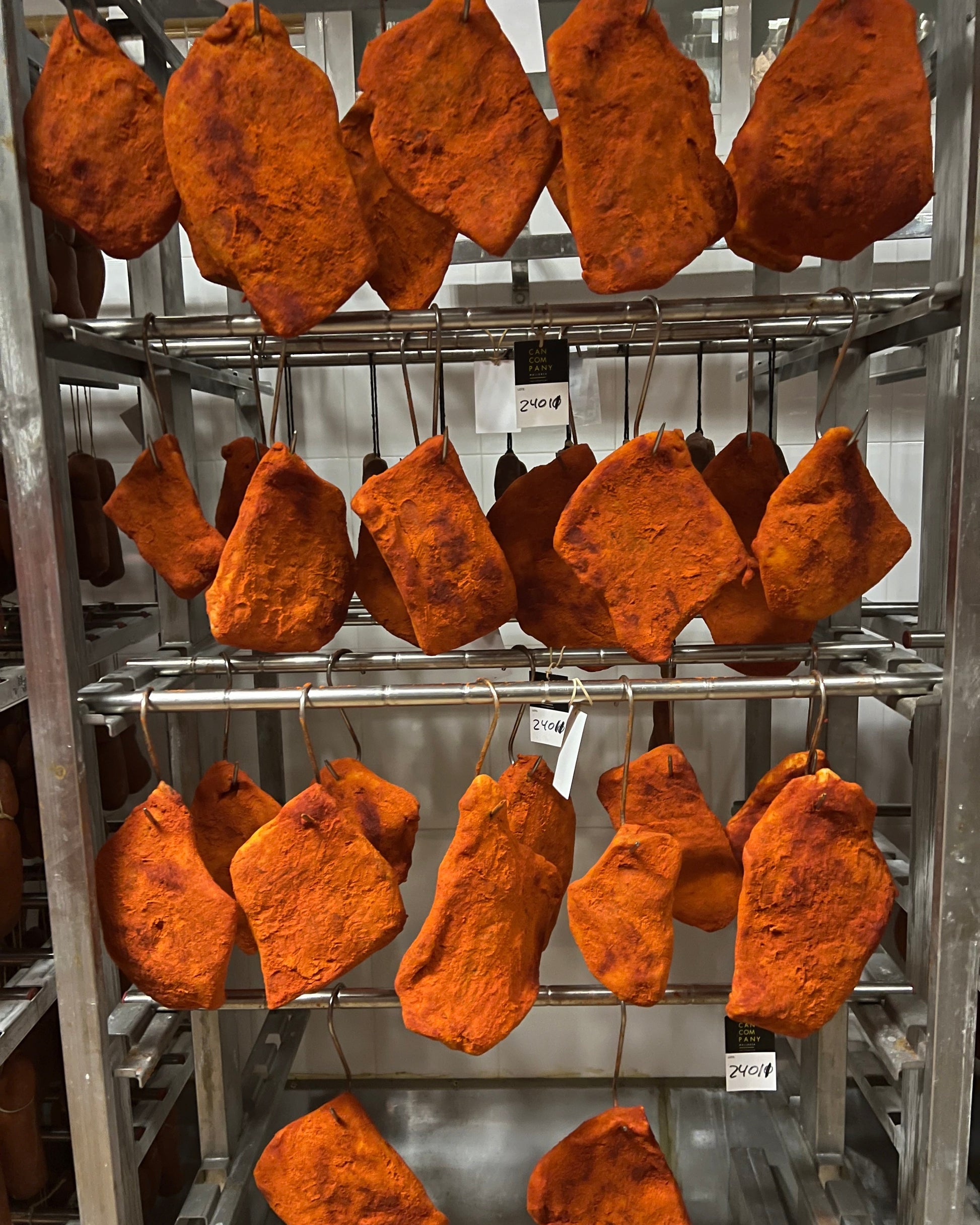 papada de cerdo negro