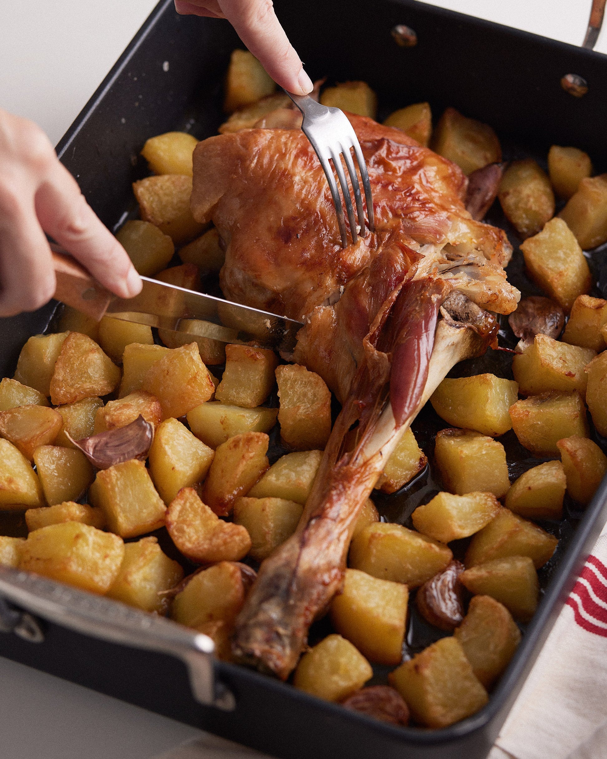 pierna cordero lechal