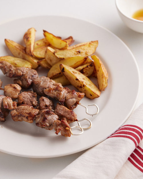 Brocheta de lechazo churro 4 uds.