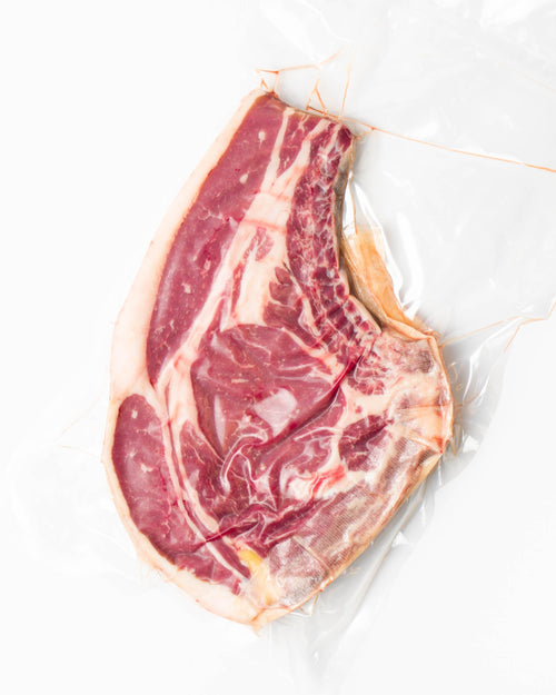 Chuleta de ternera con hueso