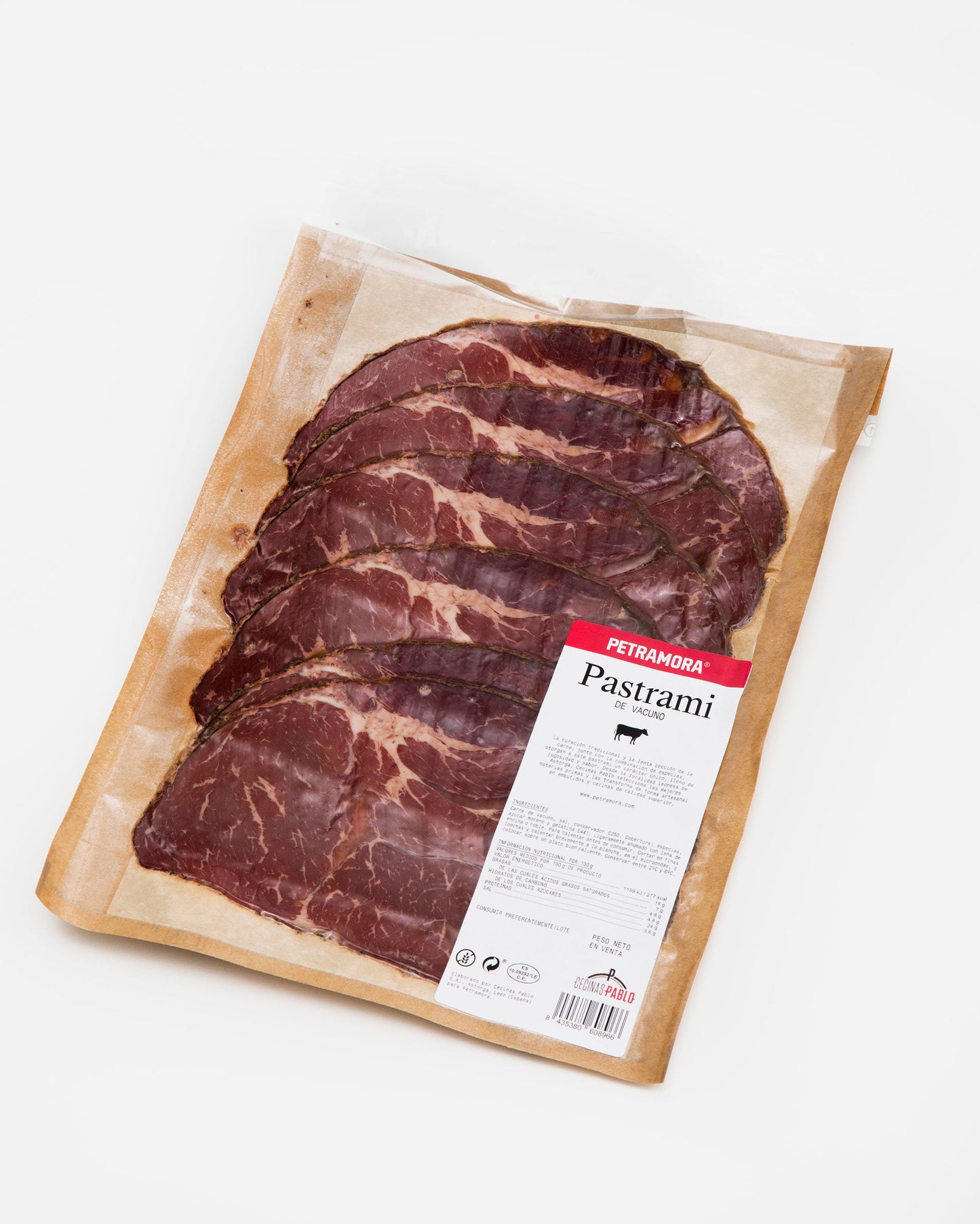 Pastrami tradición loncheado 120 g