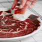 Jamón de bellota 100% Ibérico a cuchillo plato 100 g