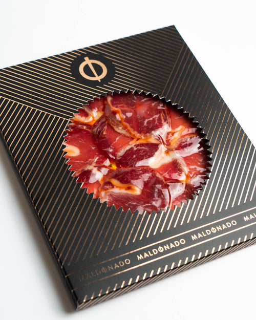 Lomo bellota 100% Iberico cortado a mano estuche 50 + 50 g