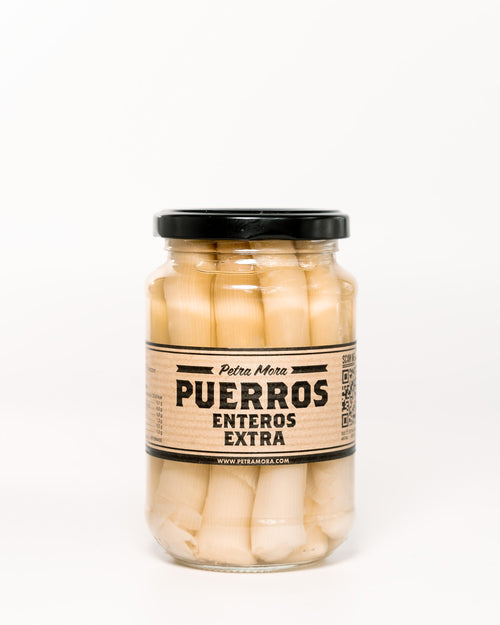 Puerros enteros extrafinos al natural  345 g