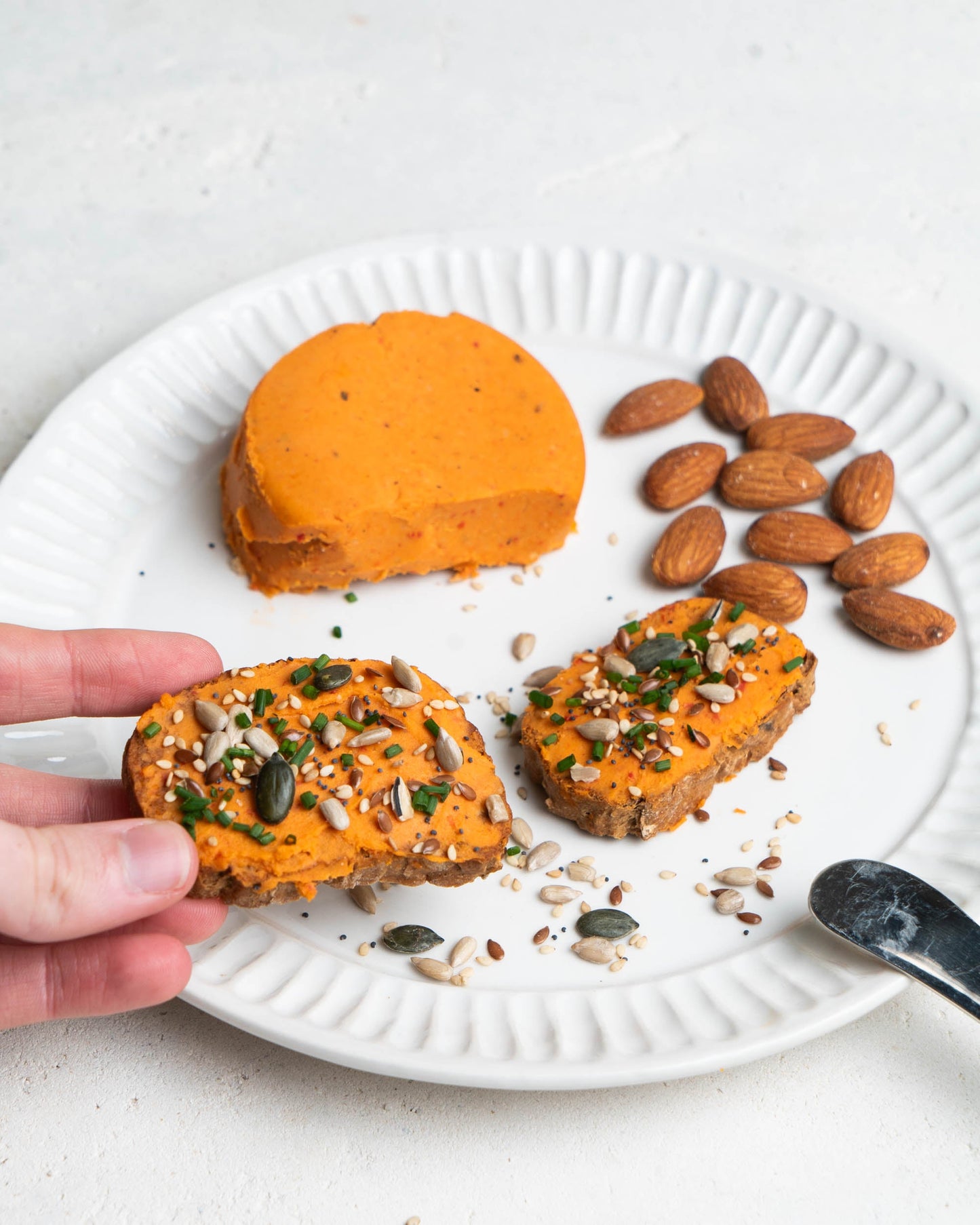 Paté vegetal con pimientos asados 100 g