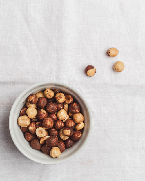 Avellana negreta tostada