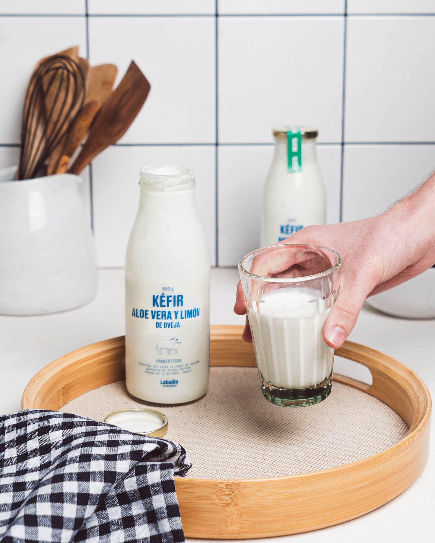 Kéfir Aloe vera y limón