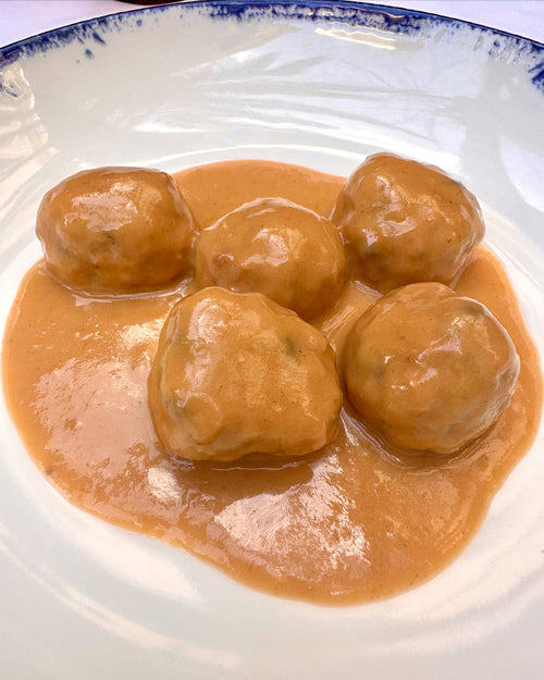 Albóndigas pescado al curry rojo 300 g