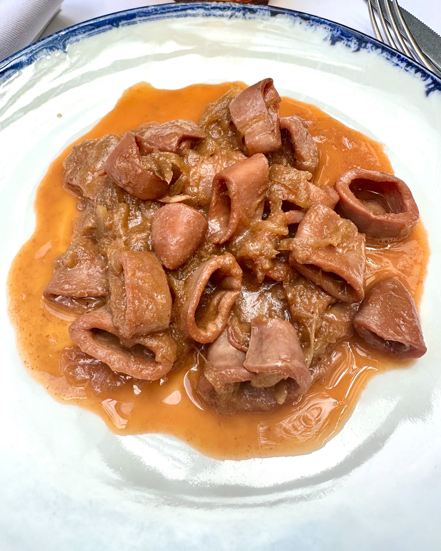 Calamar encebollado 200 g