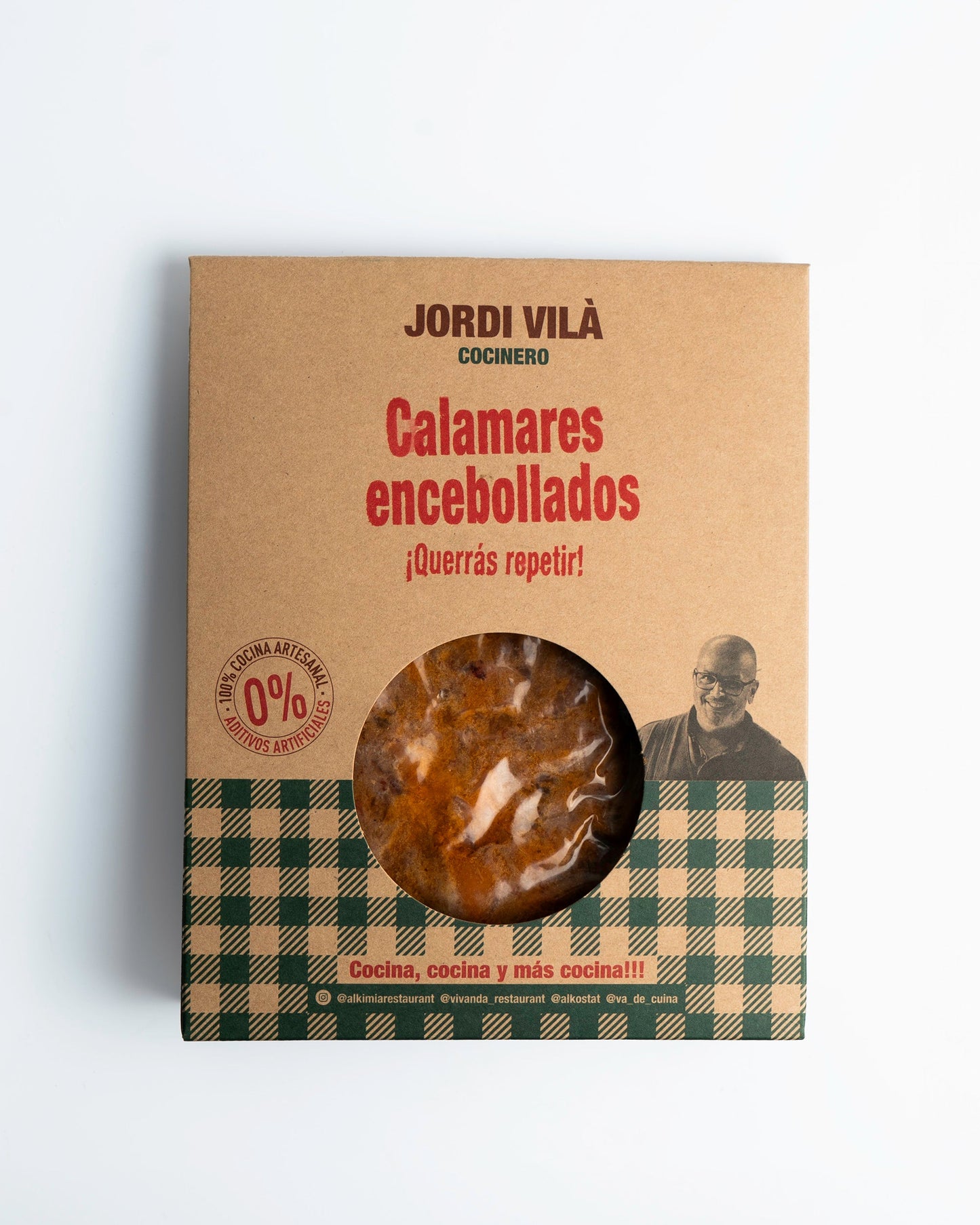 Calamar encebollado 200 g