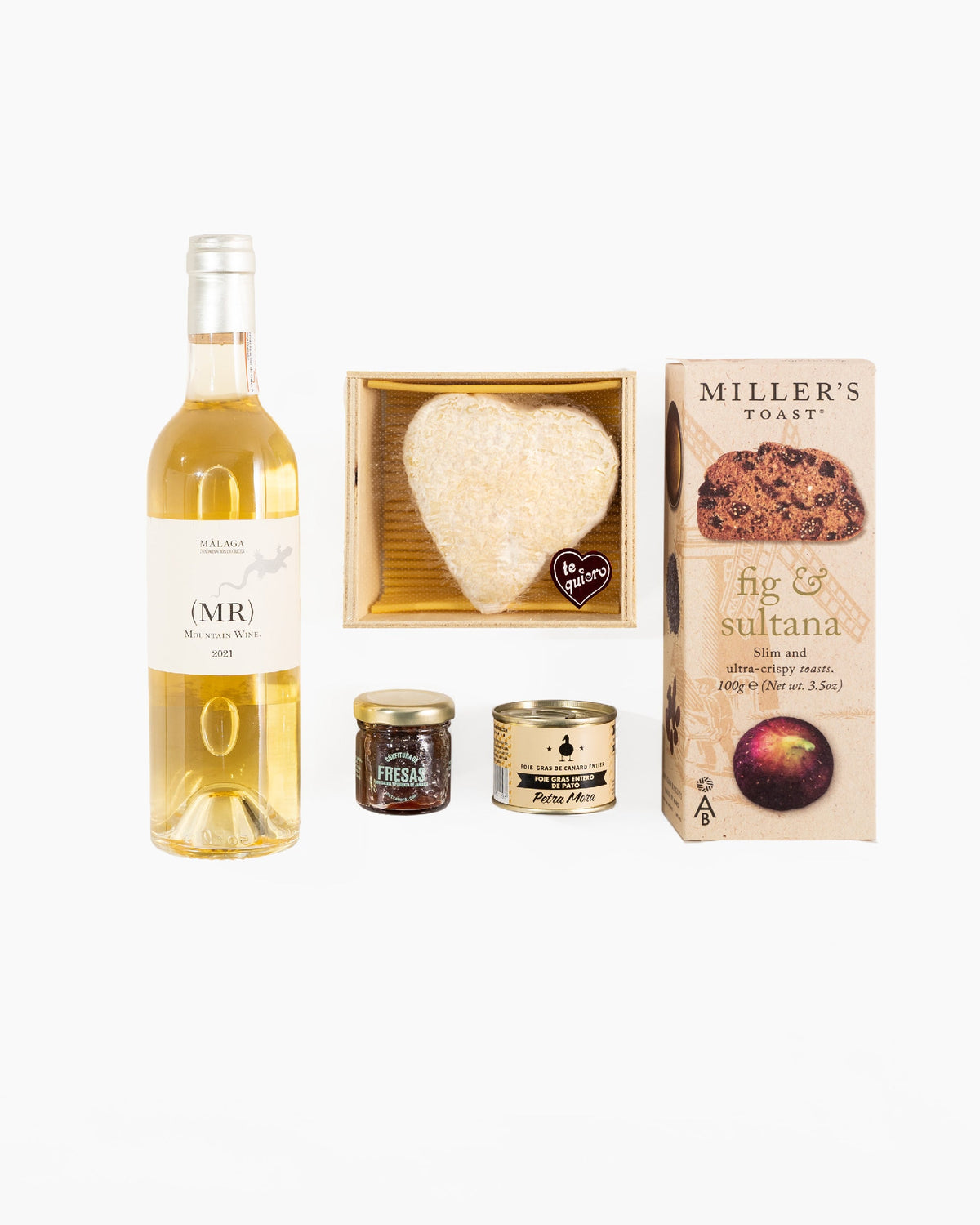 San Valentín con queso y foie