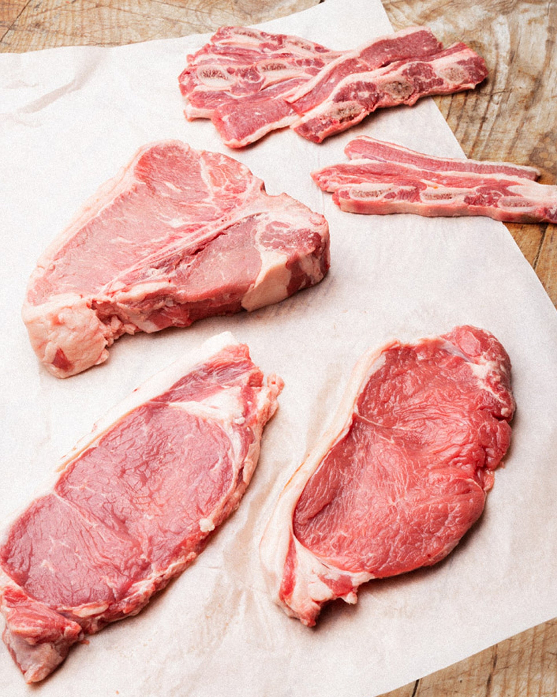 pack de carne para parrilla